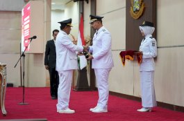 Pj Gubernur Sulsel Lantik Akbar Laluasa Jadi Wakil Bupati Luwu Timur