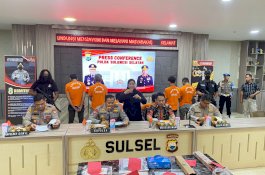 Pembunuhan Bermotif Cemburu karena Poliandri di Gowa, Polisi Tangkap 6 Tersangka