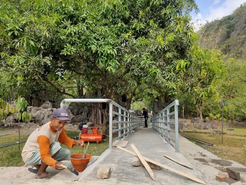 Persiapan Makassar menyambut kedatangan tamu-tamu peserta ASEAN High Level Forum (AHLF) on Disability-Inclusive Development and Partnership beyond 2025. (Foto: Kemensos RI)