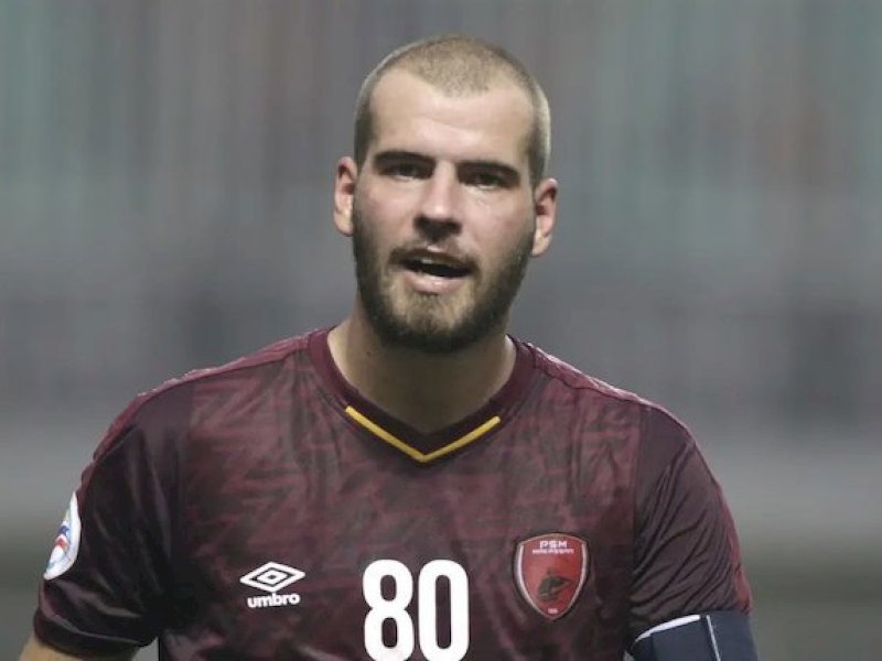 Pemain PSM Makassar, Wiljan Pluim (c) Bola.com/Yoppy Renato