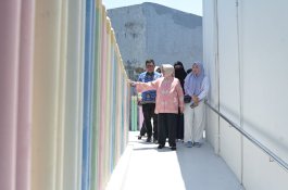 Jadi PAUD Percontohan, Indira Yusuf Ismail Tinjau Bangunan Baru dan Fasilitas PAUD di Kecamatan Mariso