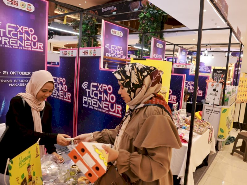 Dinas Koperasi dan UMKM (Diskop) Kota Makassar menggelar Expo Produk UMKM dan Kolaborasi Technopreneur 2023 dengan tema Smart Skill And Go Digital pada 19-21 Oktober 2023, di Trans Studio Mall Makassar. @Jejakfakta/dok. Humas Pemkot Makassar