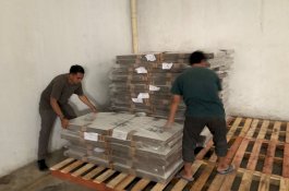 KPU Makassar Terima 4.490 Bilik Suara Tahap Pertama untuk Pemilu 2024