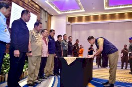 Dipimpin Pj Gubernur Sulsel, Penyelenggara Urusan Pemerintahan Deklarasikan Netralitas di Pemilu dan Pilkada