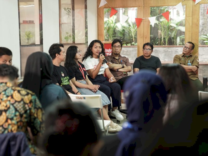 Diskusi Aksi Muda Jaga Iklim (AMJI) 2023 di Jakarta (24/10/2023). @Jejakfakta/dok. Istimewa