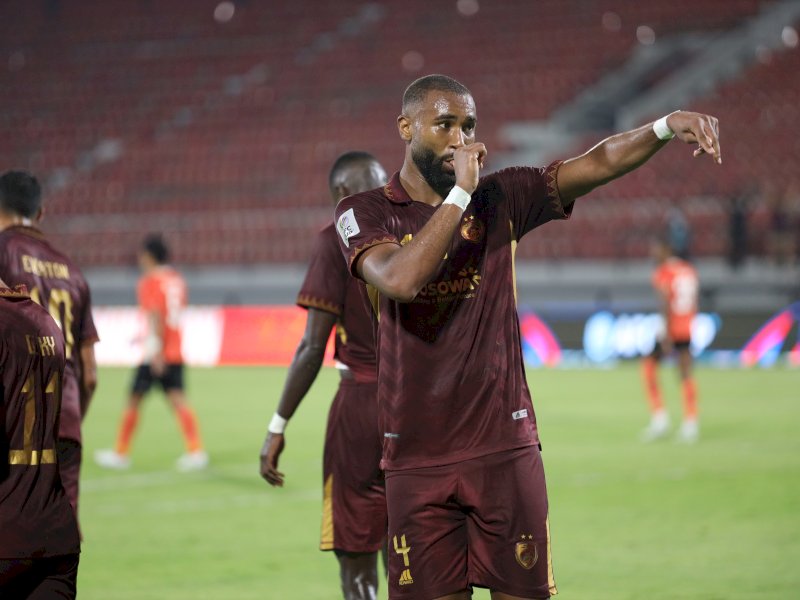 PSM berhasil mengalahkan Hougan United pada laga ketiga AFC Cup 2023-2024. Yuran Fernandes mencetak gol di menit ke 29 pada laga ketiga AFC Cup 2023-2024 yang berakhir dengan skor 3-1 di Stadion Kapten I Wayan Dipta, Bali, Rabu (25/10/2023) malam. (Dok. PSM Makassar)