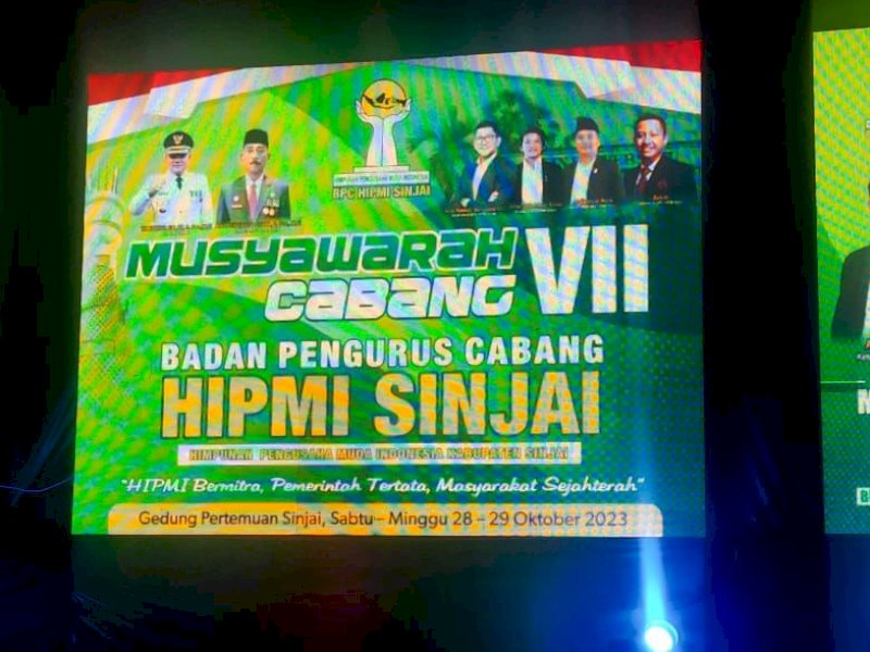Musyawarah Cabang BPC HIPMI Sinjai yang telah berlangsung dilaksanakan pada hari ini (29/10) diwarnai kericuhan. @Jejakfakta/dok. Istimewa