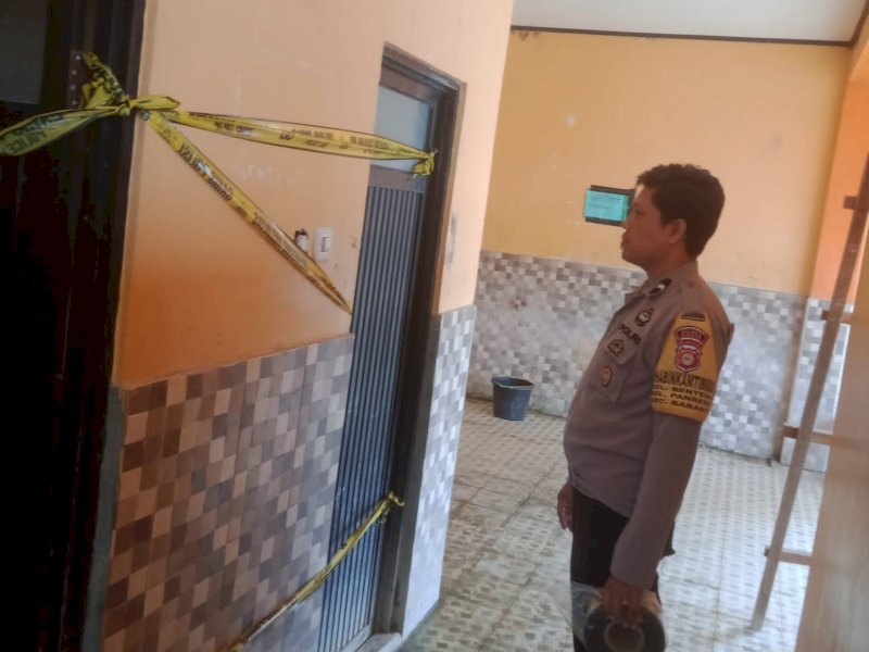 Seorang santri berinisial RY (15) ditemukan tewas gantung diri di kamar mandi pondok pesantren di Sidrap. Diduga korban mengalami tekanan mental. @Jejakfakta/dok. Istimewa