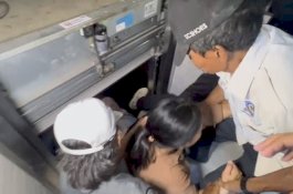 Dampak Pemadaman Bergilir, Dosen dan Dua Mahasiswa Terjebak di Lift Kampus Unifa Makassar