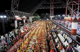 Karnaval Budaya HUT Makassar ke-416 Kota Makassar Hadirkan Tarian Khas Bugis-Makassar