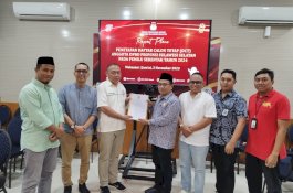 Hadiri Penetapan DCT Anggota DPRD Provinsi Sulsel, Bawaslu Siap Tangani Potensi Sengketa 