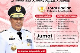 Kontes Ayam Ketawa Perebutkan Piala Gubernur