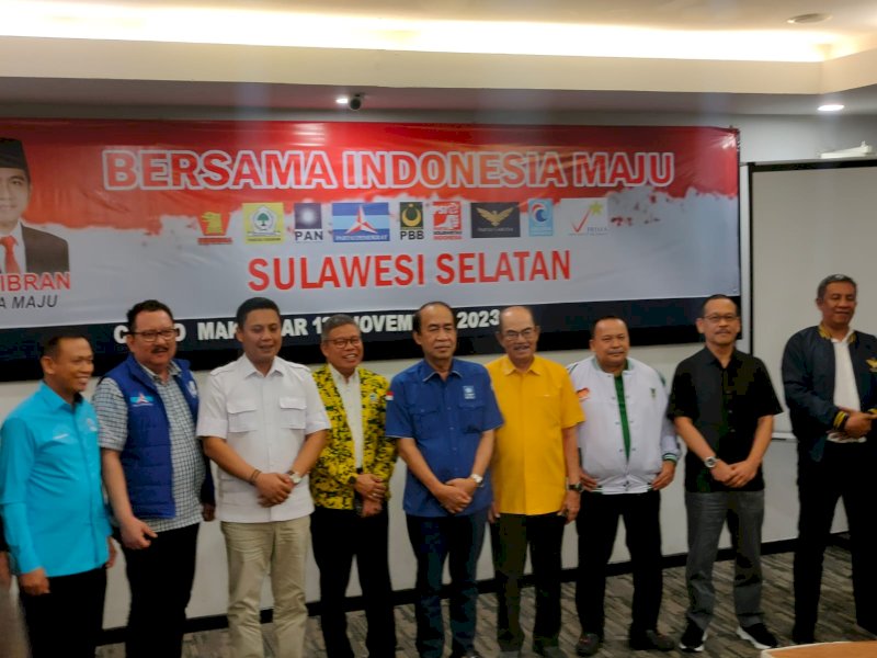 Tim Koalisi Indonesia Maju (KIM) Sulsel. @Jejakfakta/Atri