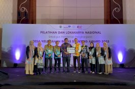 Boribellayya Maros Raih Perhargaan Kelurahan Bebas Stunting Award 2023