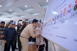 Parpol di Pangkep Deklarasi Pemilu Damai 2024, ASN Ucap Ikrar Netralitas