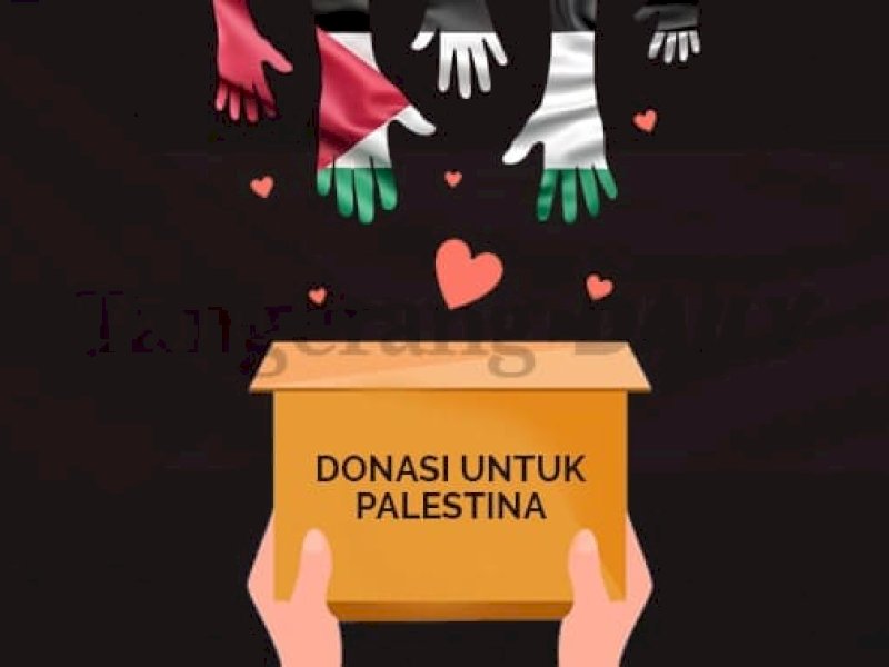 Ilustrasi donasi untuk Palestina (TangerangDaily)
