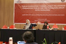 Tindak Lanjut SP4N-LAPOR Makassar, Diskominfo-USAID ERAT Gelar Forum Konsultasi