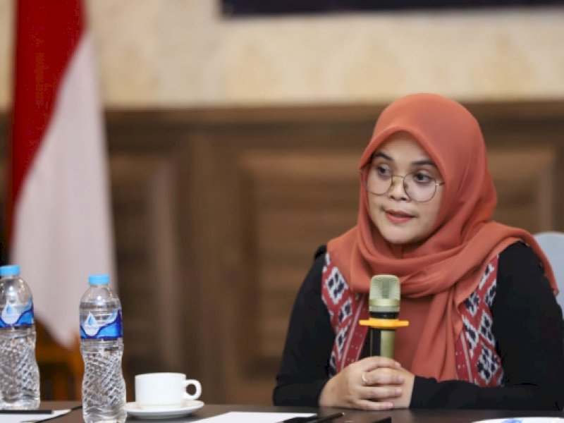 Anggota Bawaslu RI Lolly Suhenty. @Jejakfakta/dok. Bawaslu RI