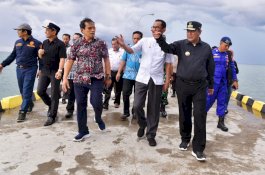 Pj Gubernur Bahtiar Tinjau Stasiun Pasang Surut Air Laut Pendeteksi Dini Tsunami