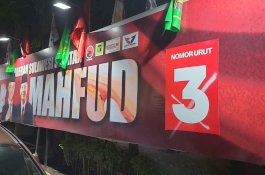 Baliho Rumah Tim Pemenangan Ganjar-Mahfud di Makassar Dicoret OTK, Udin: Akan Dilaporkan ke Polisi