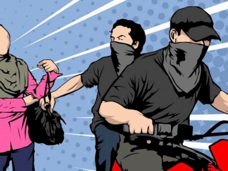 Ilsutrasi. Pencurian dengan kekerasan di Makassar.