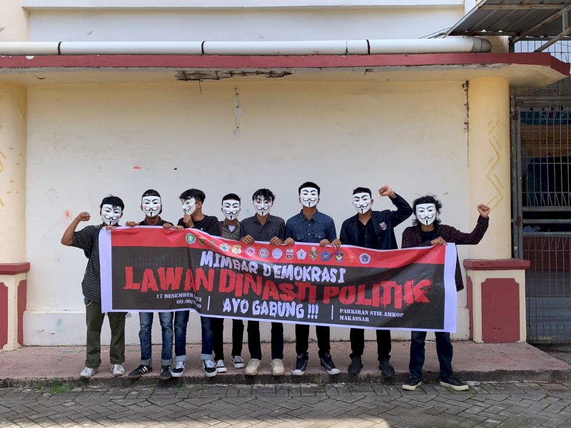 AMPDS akan melakukan kampanye perlawanan ini terus menerus, yang puncak aksinya akan dilaksanakan dalam bentuk Mimbar Demokrasi di lapangan Parkir STIE AMKOP, pada hari Minggu, 17 Desember 2023. @Jejakfakta/dok. Istimewa