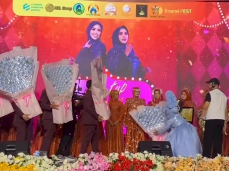 NRL kosmetik gelar Meet Up Akbar untuk apresiasi timnya di Ballroom di Hotel Four Point, Minggu (24/12/2023) sore. @Jejakfakta/dok. Istimewa