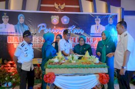 Peringatan HKG ke-51 Tahun, TP PKK Pangkep Teken MoU 10 Program dengan OPD
