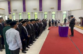 Pj Bupati Enrekang Lantik 46 Penjabat Kepala Desa