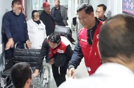 PMI Bantu Kursi Roda dan Kruk untuk Pasien Korban Konflik Gaza