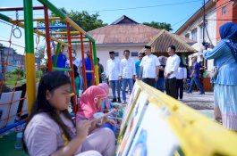 Pemkab Pangkep Bangun Taman Ramah Anak dan Lapangan Olahraga, MYL: Tunjang Kegiatan Masyarakat untuk Berkumpul