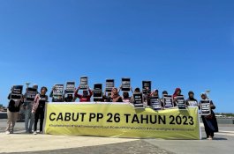 Perempuan Pesisir dan Pulau-Pulau Kecil Nusantara Gelar Aksi Minta Cabut PP 26 Tahun 2023