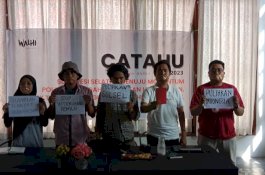 Kartu Merah untuk Jokowi, Walhi Sulsel Nilai Gagal Menangani Krisis Iklim 