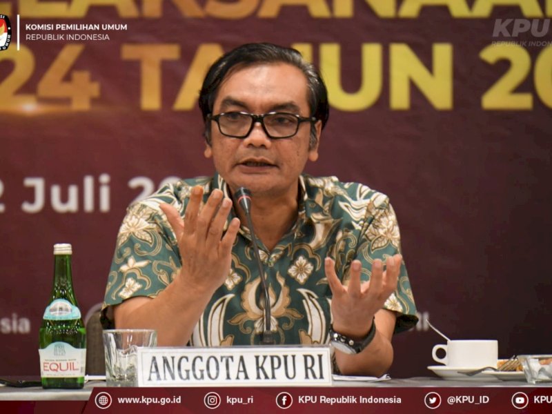 Komisioner KPU RI Yulianto Sudrajat.
