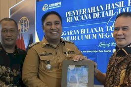 Bupati Maros Terima Bantuan Teknis Untuk Percepatan Penyusunan RDTR Langsung Dari Menteri Agraria dan Tata Ruang RI