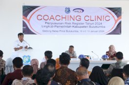 Cegah Terjadi Resiko Pekerjaan, Inspektorat Gelar Coaching Clinic Penyusunan Risk Register&nbsp;