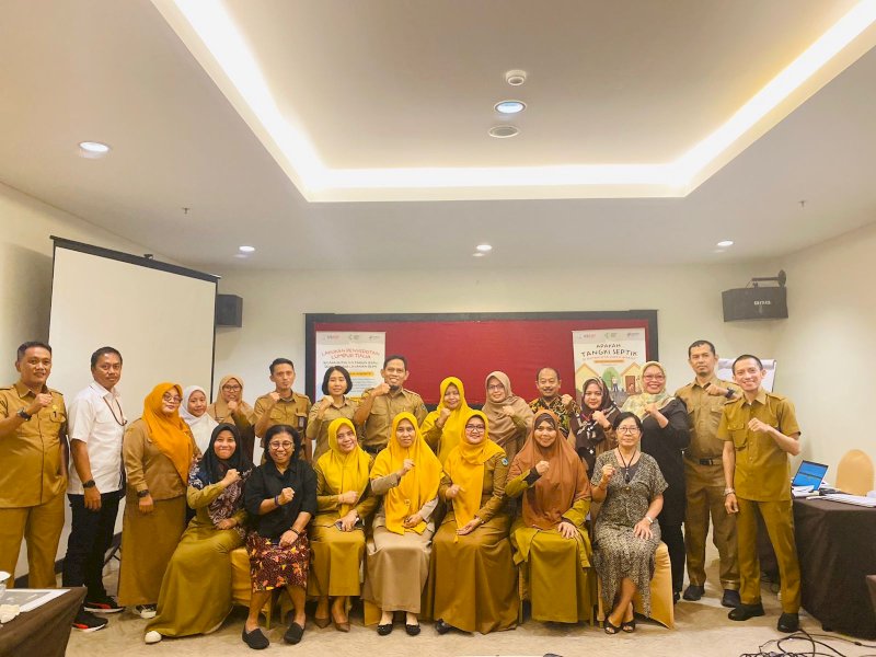 Peserta Workshop Governance Index dan Sanitation Index serta Tracking APBD 2023 bertempat di Hotel Dalton, Senin (22/01/2023). @Jejakfakta/Dok. DisKominfo-SP Maros