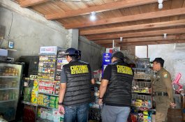 Bea Cukai Malili Bersama Satpol PP Toraja Utara Gelar Operasi Berantas Peredaran Rokok Ilegal