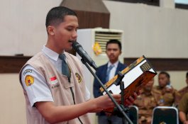 Jajaran Forkopimda Deklarasi Pemilu Damai Bersama Ketua OSIS dan UPT Disdik Sulsel