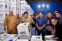 99 Persen Logistik Pemilu di Maros Sudah Siap