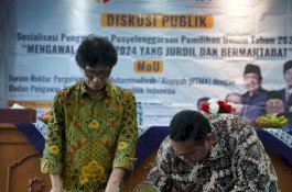 Awas Suara Gelap, Bawaslu RI Harap PTMA Ajak Mahasiswanya Turut Pantau TPS