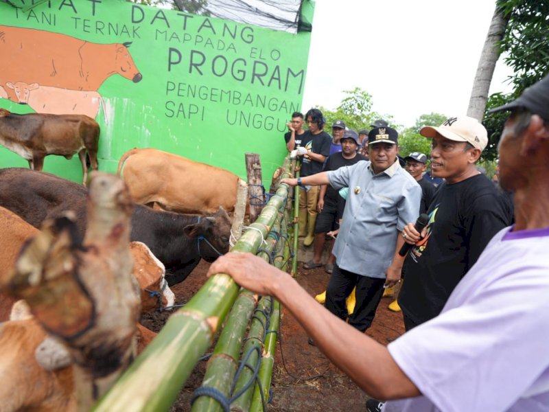 Penjabat Gubernur Sulsel, Bahtiar Baharuddin, mengunjungi Desa Palambarae, Kecamatan Gantarang, Kabupaten Bulukumba, Minggu (4/2/2024). @Jejakfakta/dok. Humas Pemkab Bulukumba