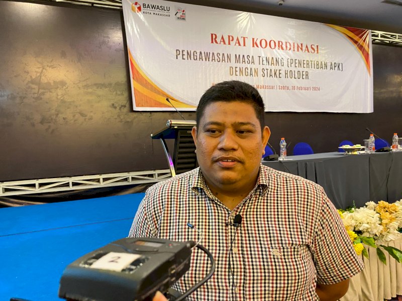 Ketua Bawaslu Makassar, Dede Arwinsyah. @Jejakfakta/Atri