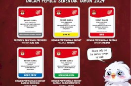 Kenali 5 Jenis Surat Suara Pemilu 2024 Berdasarkan Warna Sebelum Mencoblos&nbsp;