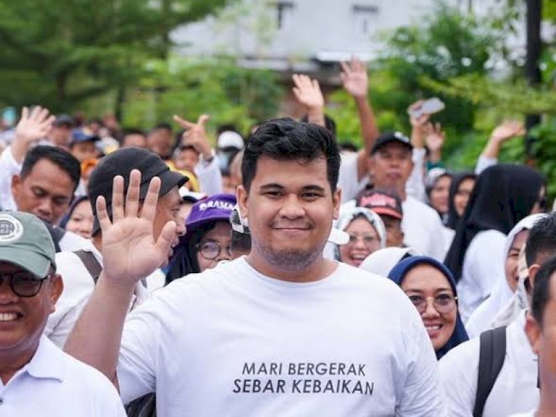 Andi Amar Ma'ruf Sulaiman (24) calon anggota legislatif DPR RI 2024 dari Gerindra daerah pemilihan Sulawesi Selatan II.
