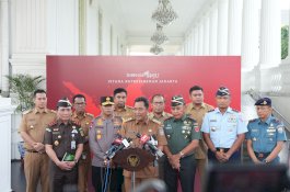 Pj Gubernur Bahtiar Paparkan Rencana Pembangunan Sulsel di Depan Presiden Jokowi