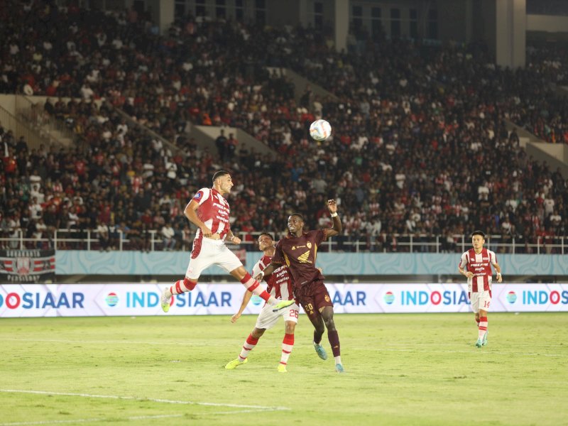 PSM Makassar kembali gagal meraih poin setelah kalah dari tuan rumah Persis Solo 1-0, di pekan ke-27 Liga 1 2023/2024 di Stadion Manahan Solo, Senin (4/3/2024). @Jejakfakta/dok Media PSM Makassar