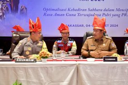 Mabes Polri Akui Keamanan dan Kedamaian Sulsel Jadi Barometer di Indonesia Timur