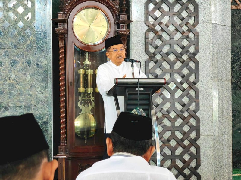 Ketua Umum DMI, Jusuf Kalla (JK). @Jejakfakta/Rudi Gunawan