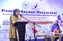 Aliyah Mustika Ilham bersama BBPOM Makassar Berbagi Informasi Terkait Makanan yang Aman Dikonsumsi